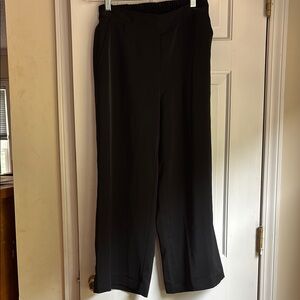Brass Clothing cropped black dress pants